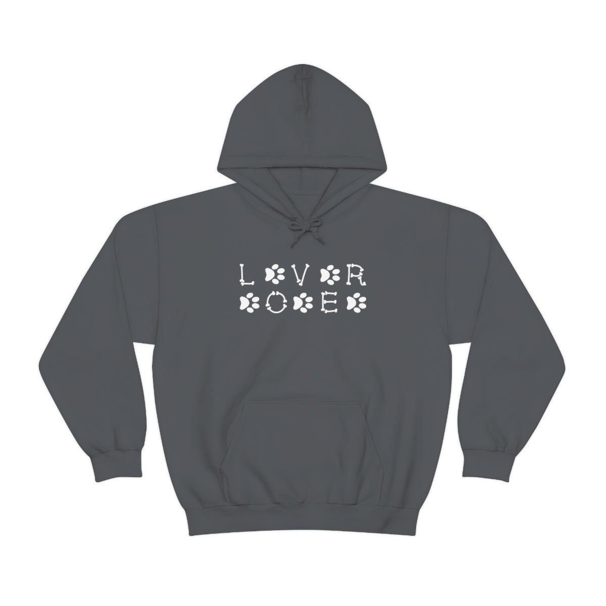 Dog Lover's Men's Smoke Grey Heavy Blend™ Hooded Sweatshirt - ZumBuys