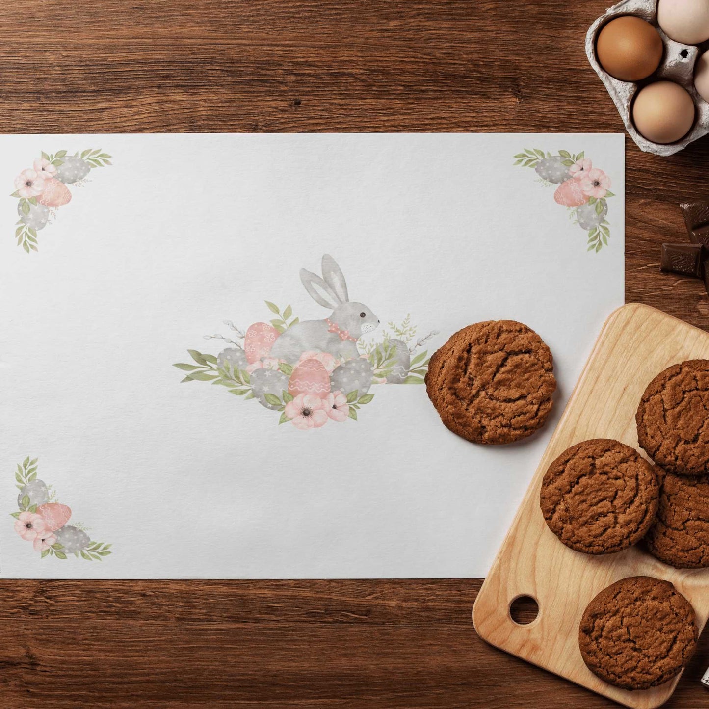 Eggciting Easter Bunny Placemat - ZumBuys