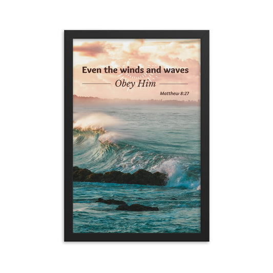Even the Winds Framed Artwork - ZumBuys