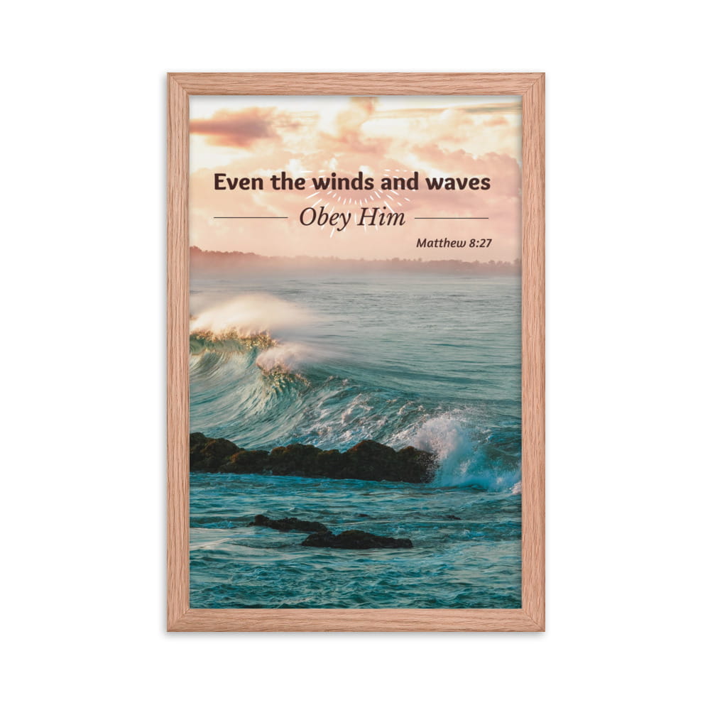 Even the Winds Framed Artwork - ZumBuys