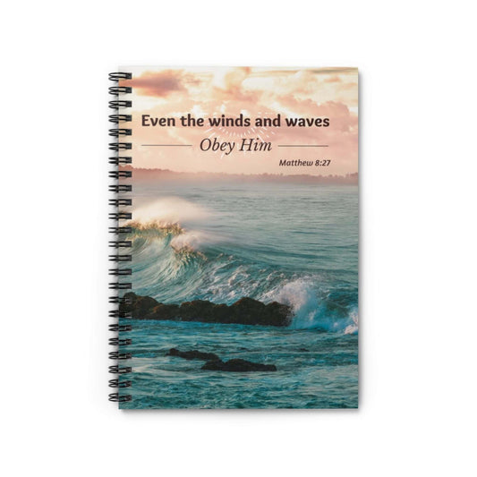 Even the Winds Spiral Notebook - Ruled Line - ZumBuys