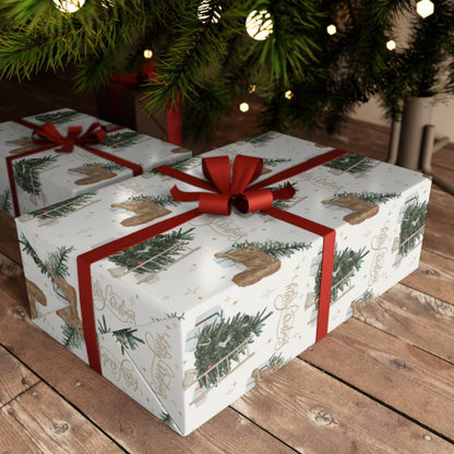 Feline Festive Wrapping Paper - ZumBuys