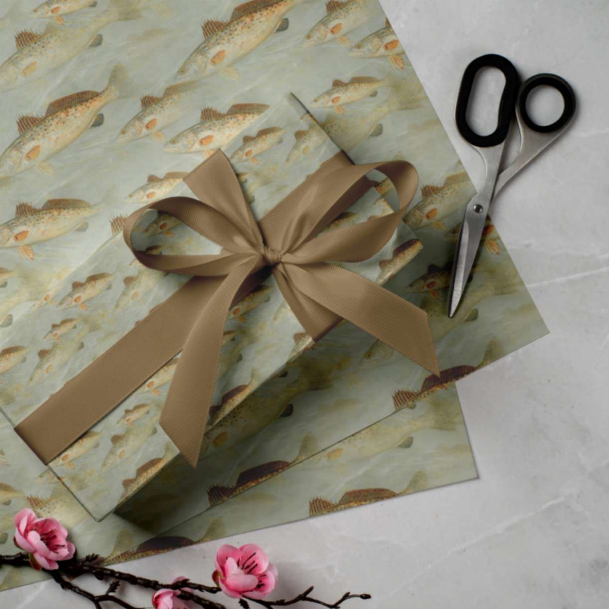 Fintastic Fish Wrapping Paper - ZumBuys