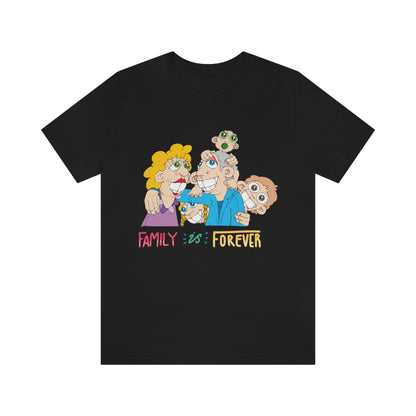 Forever Family Women's Jersey Short Sleeve Tee - ZumBuys
