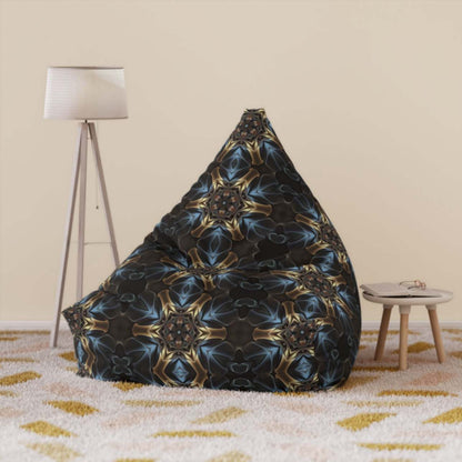 Gilt Fractal Bean Bag Chair Cover - ZumBuys