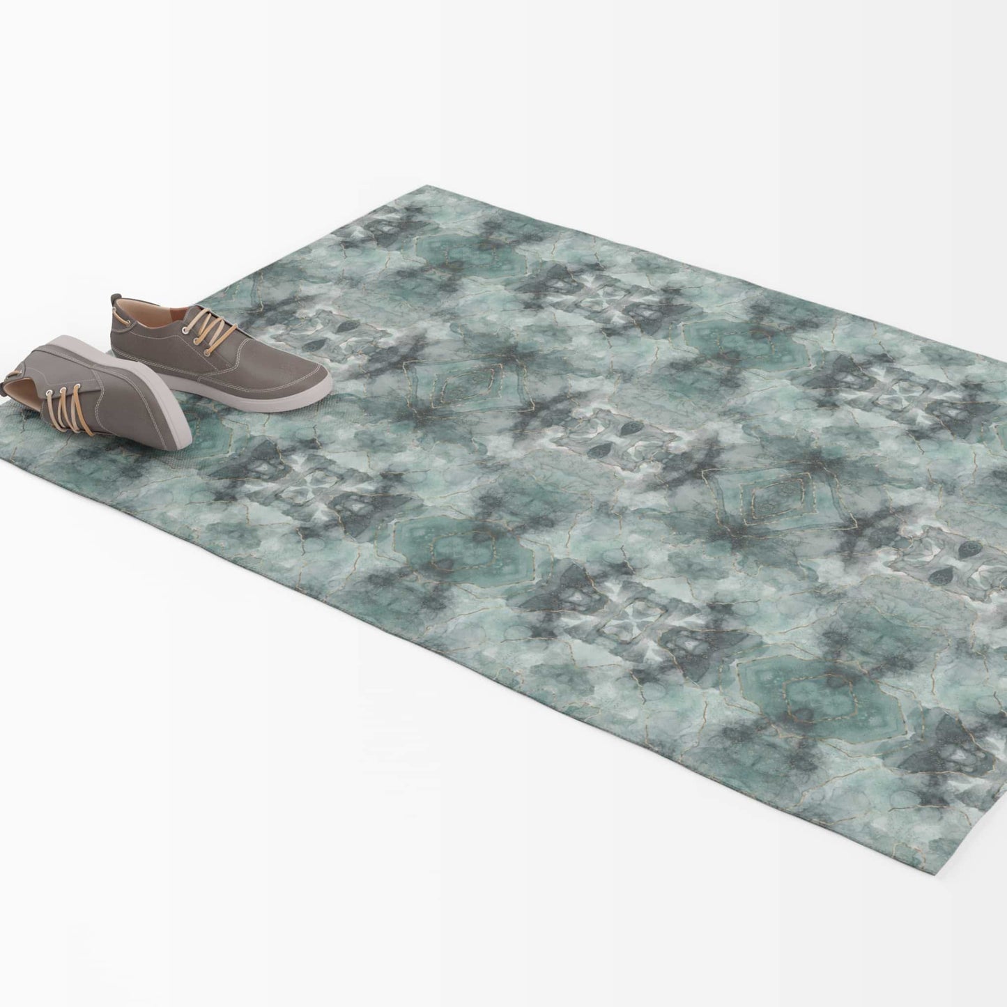Green Chroma Area Rugs - ZumBuys