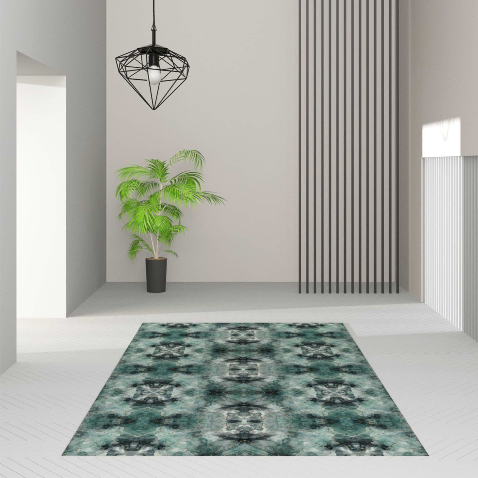 Green Chroma Area Rugs - ZumBuys