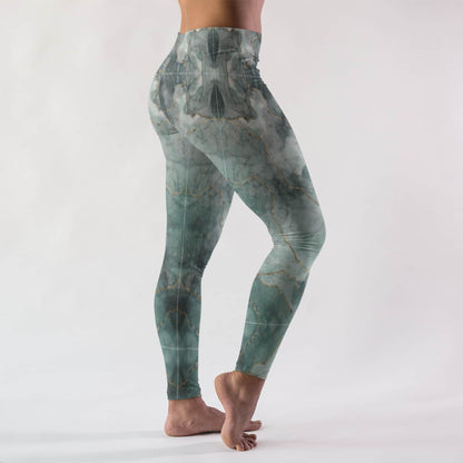 Green Chroma Women's Leggings - ZumBuys