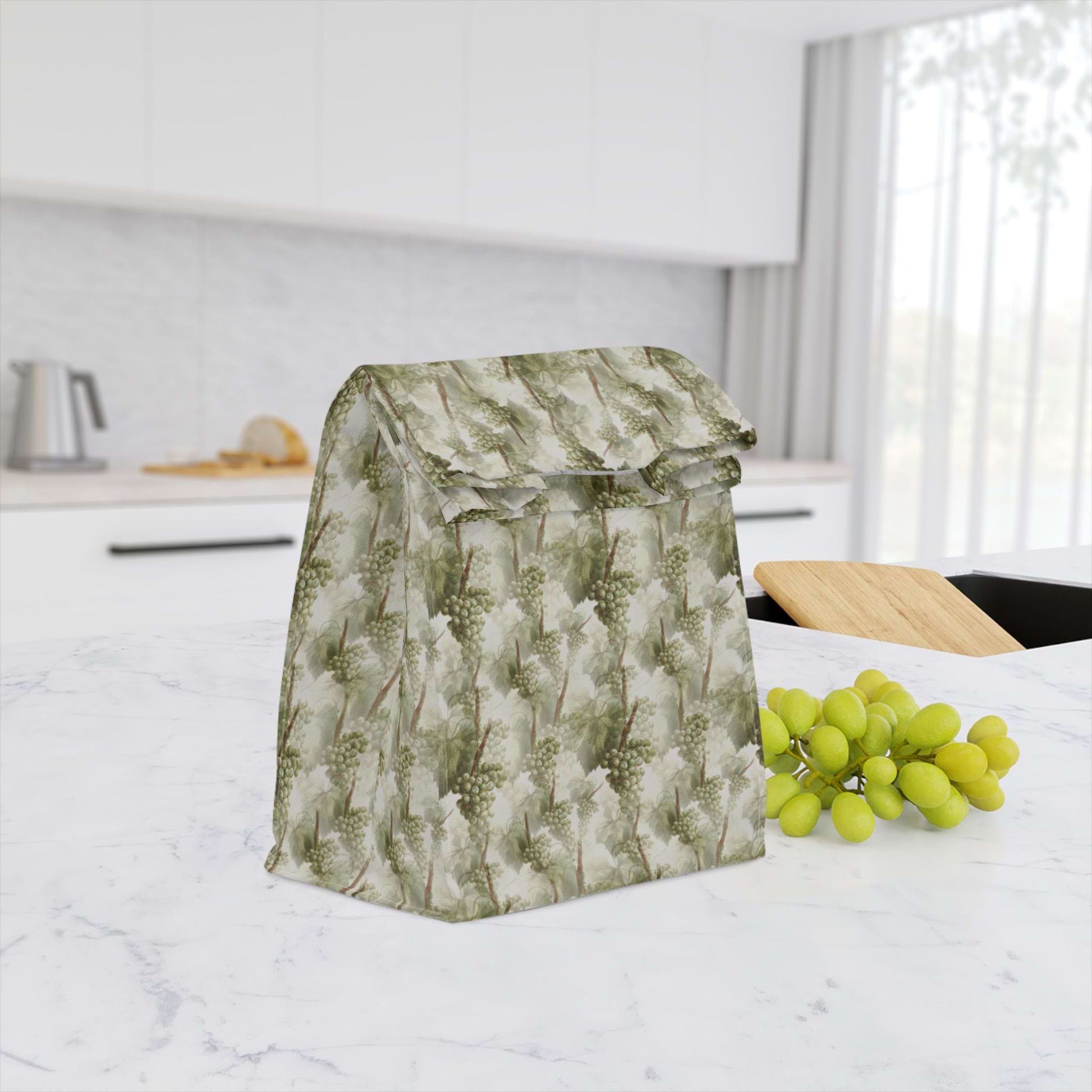Green Vinery Polyester Lunch Bag - ZumBuys