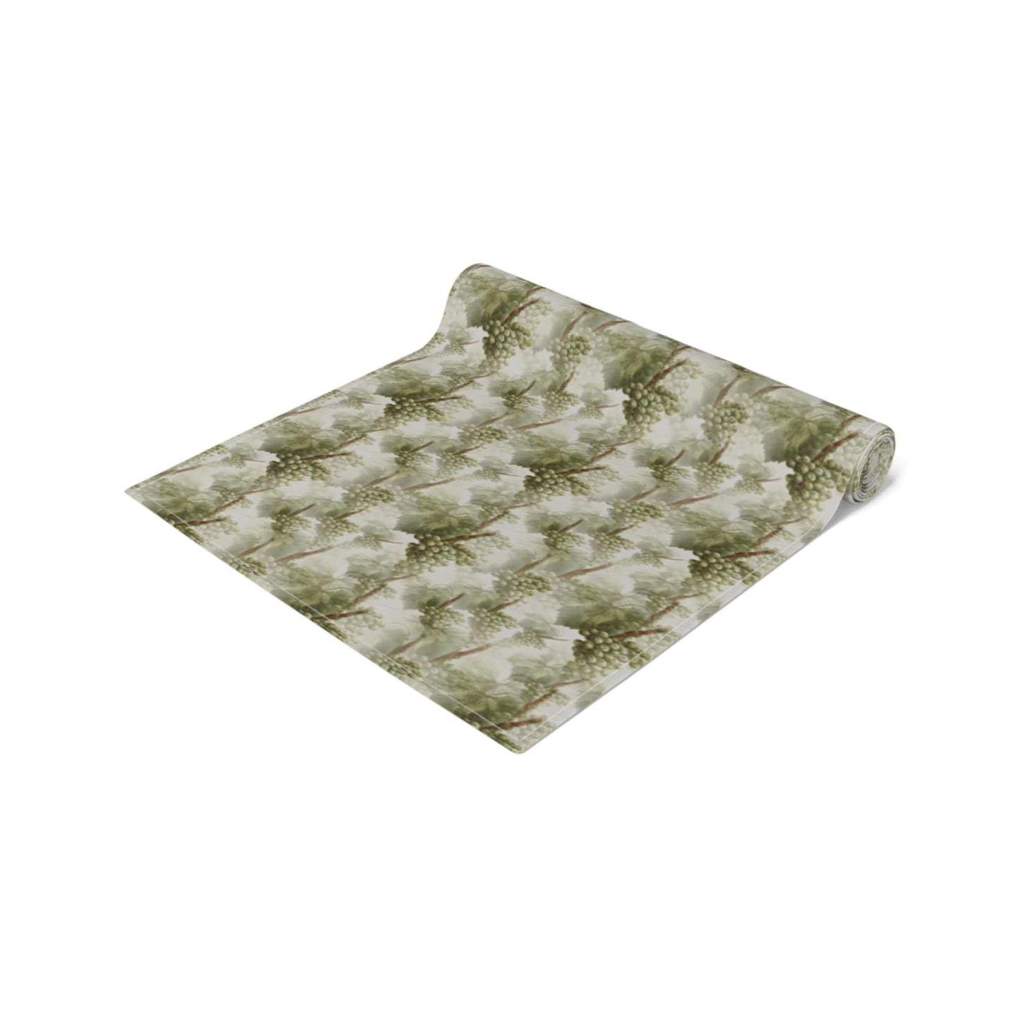 Green Vinery Table Runner (Cotton, Poly) - ZumBuys