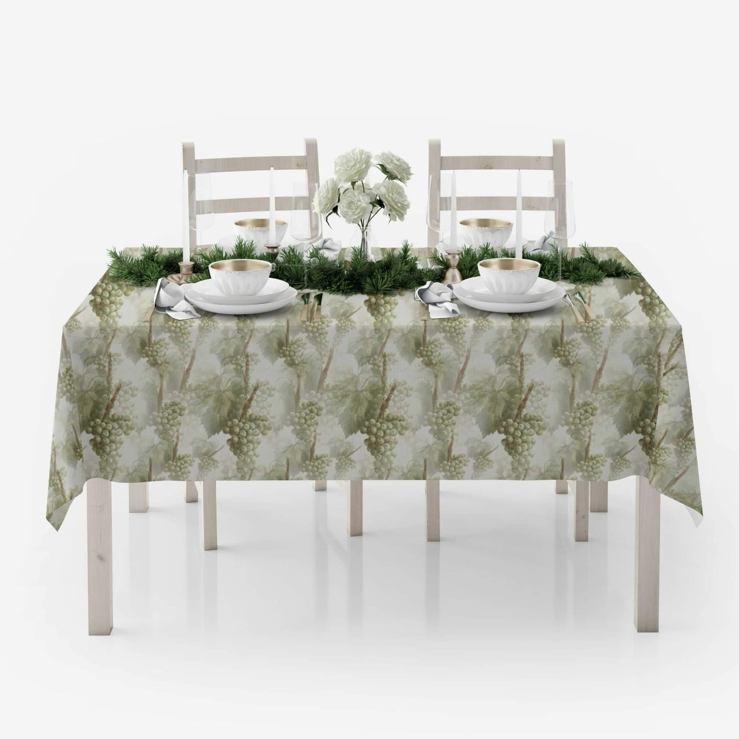 Green Vinery Tablecloth - ZumBuys