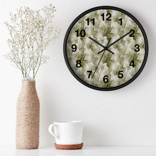 Green Vinery Wall Clock - ZumBuys