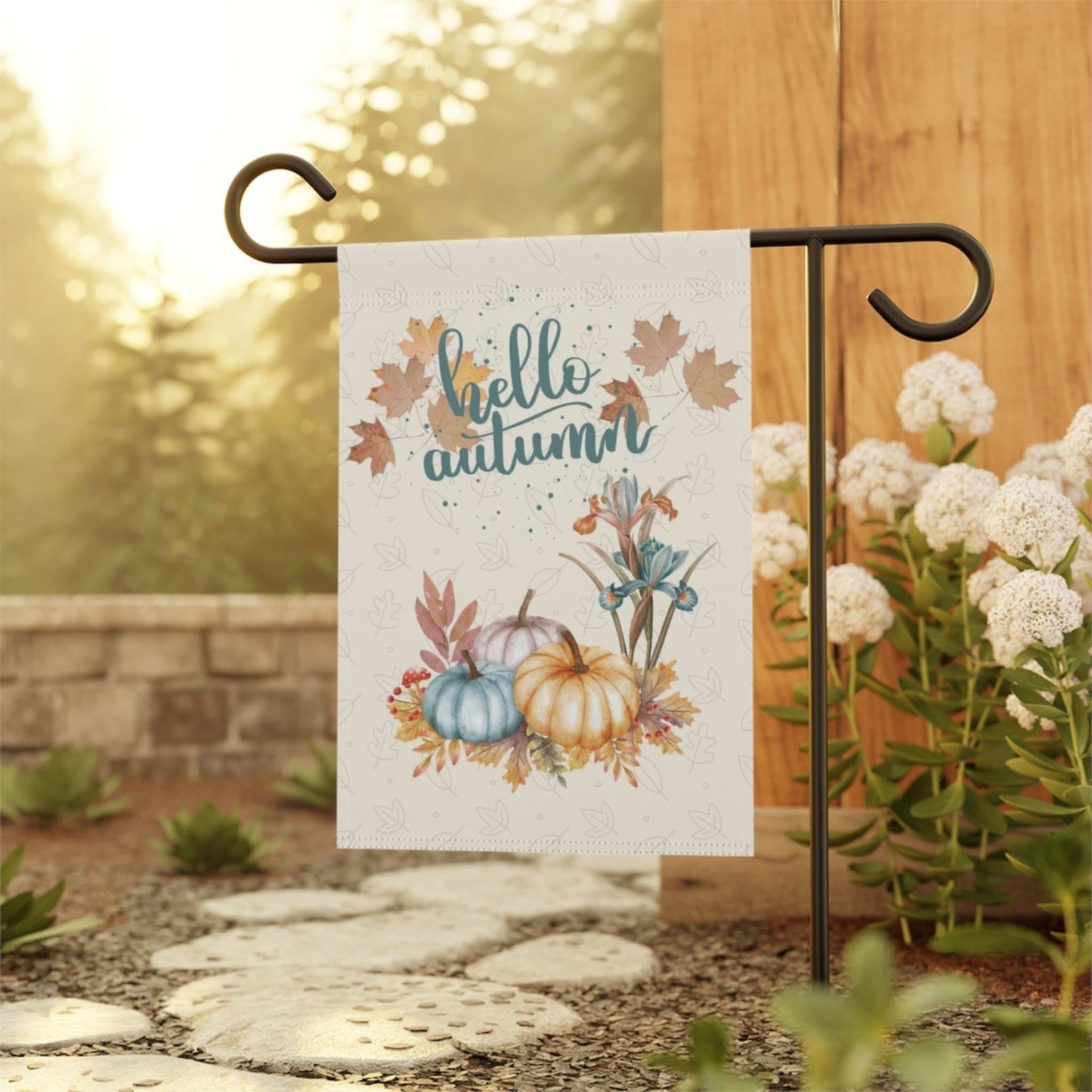 Hello Autumn Garden & House Banner - ZumBuys