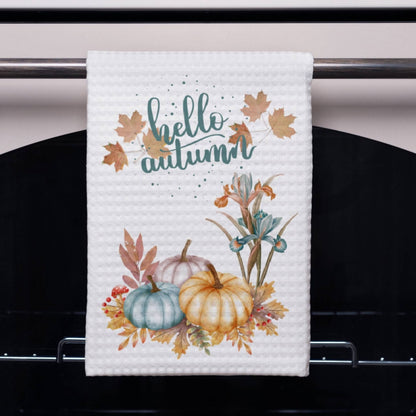 Hello Autumn Soft Tea Towel - ZumBuys