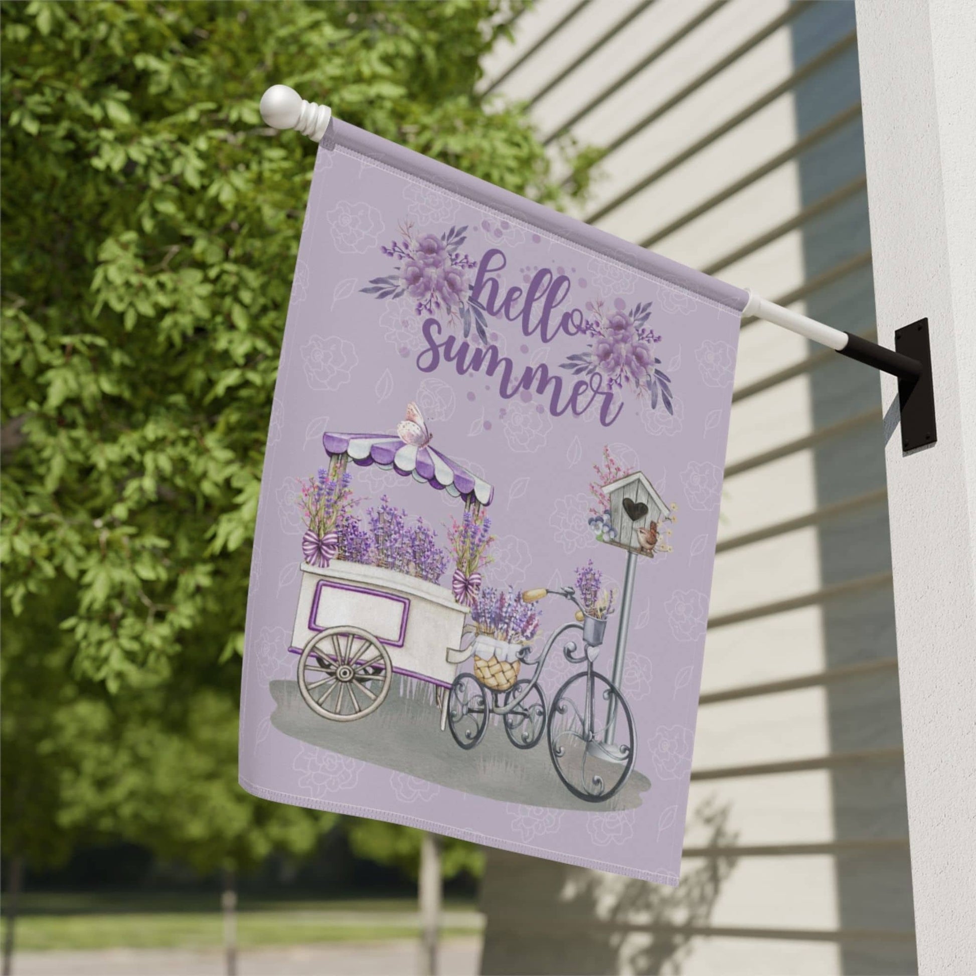 Hello Summer Garden & House Banner - ZumBuys