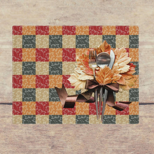 Holiday Leaves Placemat - ZumBuys