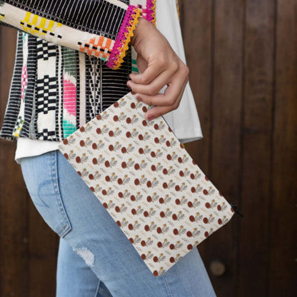 Infinite Red Boho Accessory Pouch - ZumBuys