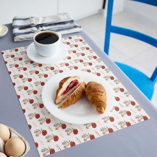 Infinite Red Boho Placemat - ZumBuys