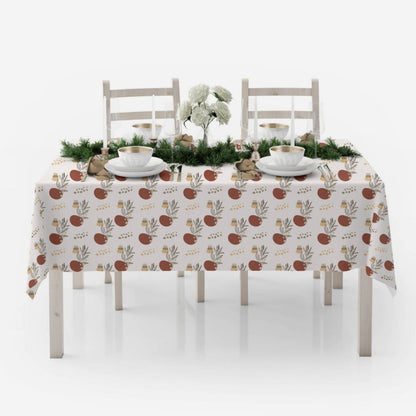 Infinite Red Boho Tablecloth - ZumBuys