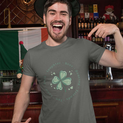 Irish Clover Men's Jersey Short Sleeve Tee - ZumBuys