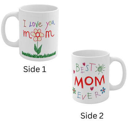 Kidz Doodle Best Mom Mug 11oz - ZumBuys