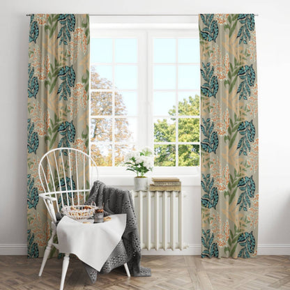 Leafy Relics Window Curtain - ZumBuys