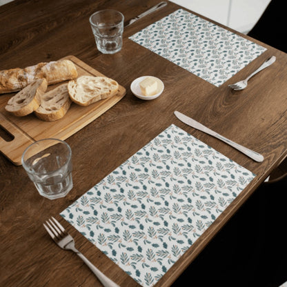 Leaves and Holly Placemat - ZumBuys