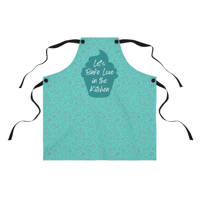 Let's Bake Love Apron - ZumBuys
