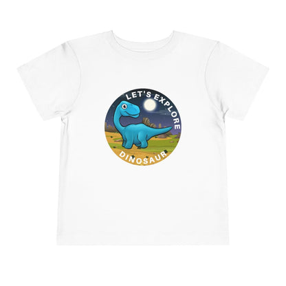 Let's Explore Dinosaur Toddler Short Sleeve Tee - ZumBuys