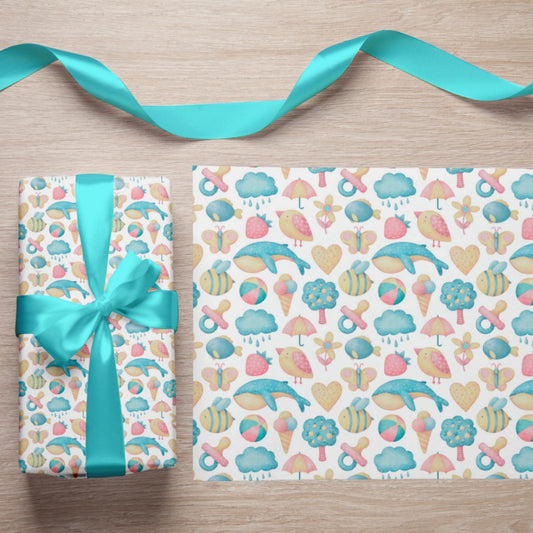 Little Funtimes Wrapping Paper - ZumBuys