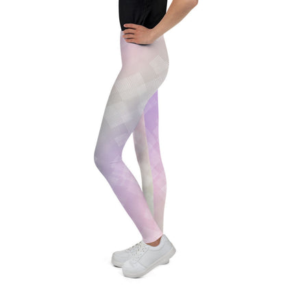 Pastel Glimmer Youth Leggings - ZumBuys