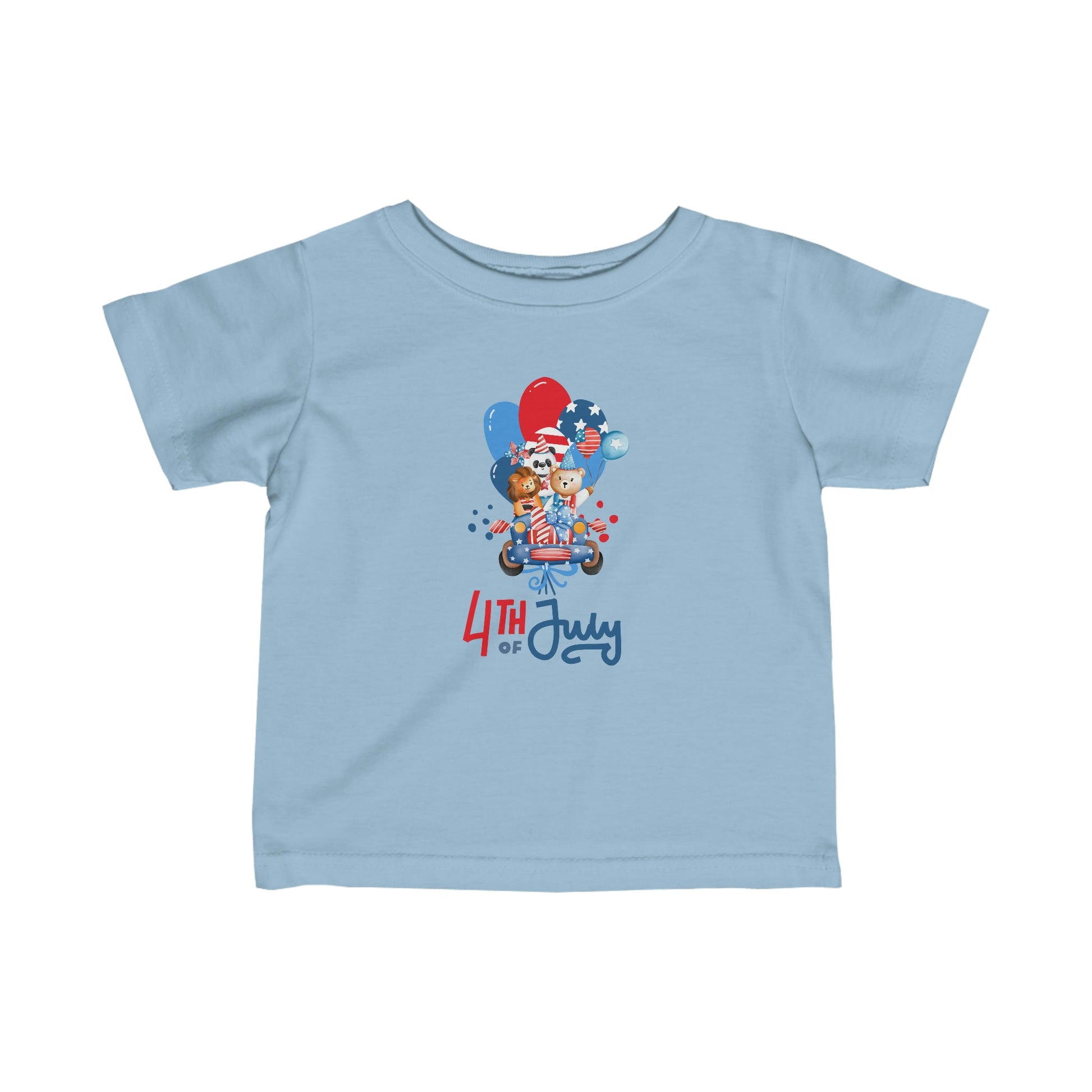 Patriotic Parade Infant Fine Jersey Tee - ZumBuys