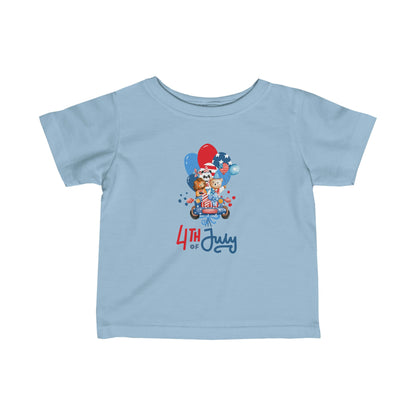 Patriotic Parade Infant Fine Jersey Tee - ZumBuys