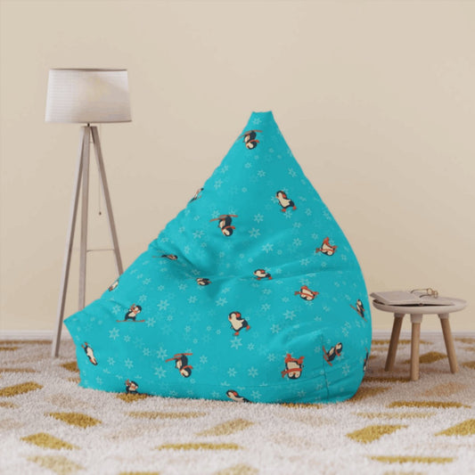 Penguins on Ice Bean Bag Chair Cover - ZumBuys