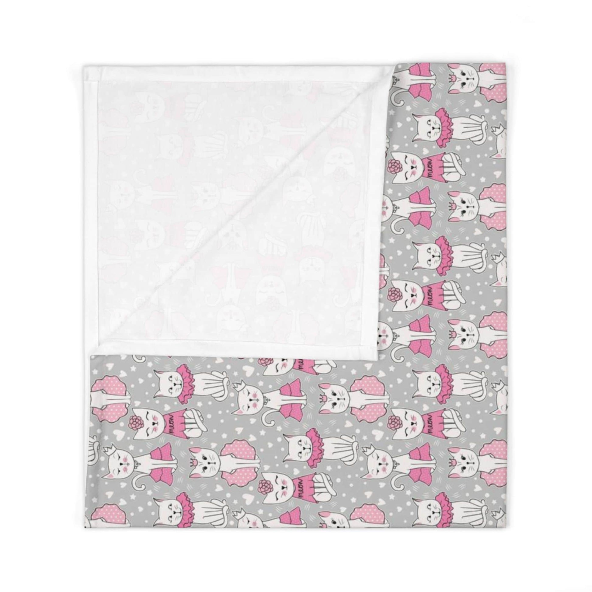 Pink Empress Kitty Baby Swaddle Blanket - ZumBuys