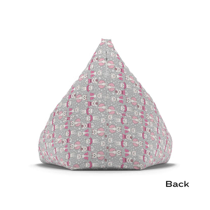 Pink Empress Kitty Bean Bag Chair Cover - ZumBuys