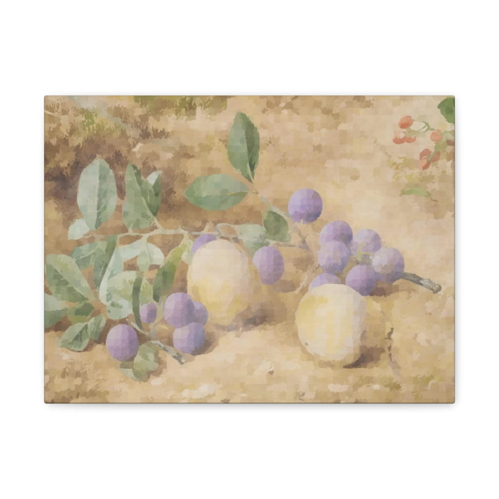 Plums Canvas Gallery Wrap - ZumBuys