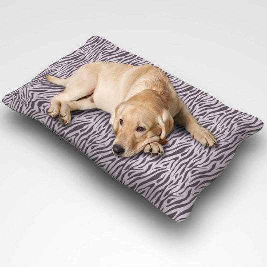 Purple Zebra Pet Bed - ZumBuys