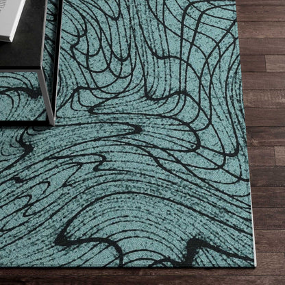 Radiant Mint Area Rugs - ZumBuys