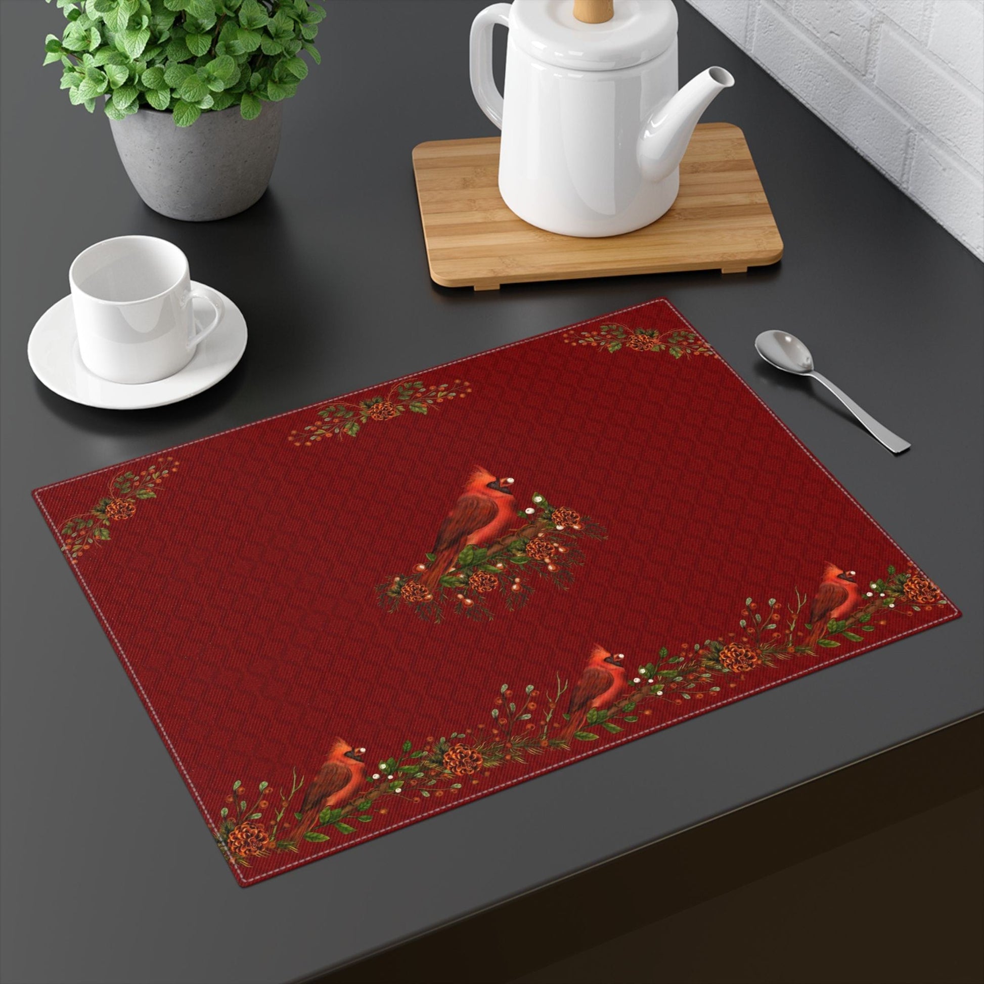 Red Bird Placemat - ZumBuys