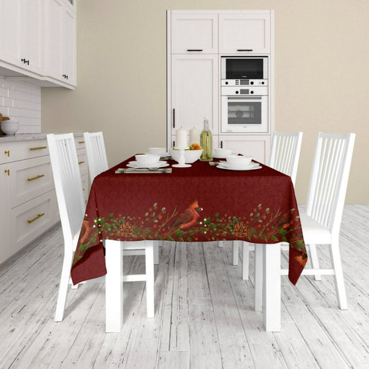 Red Bird Tablecloth - ZumBuys