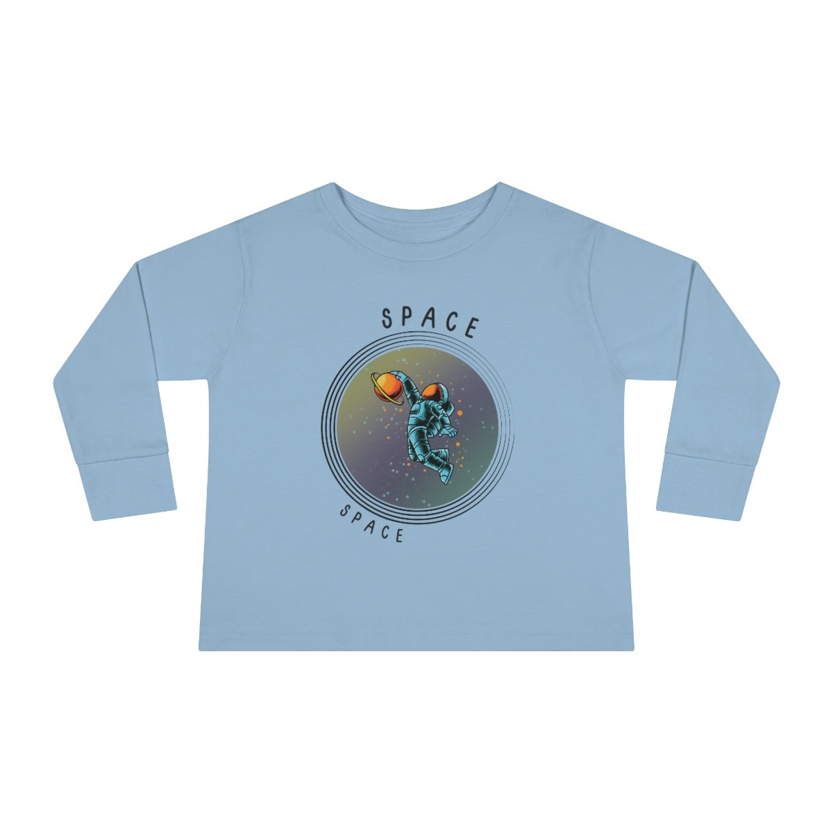 Spaceman Toddler Long Sleeve Tee - ZumBuys