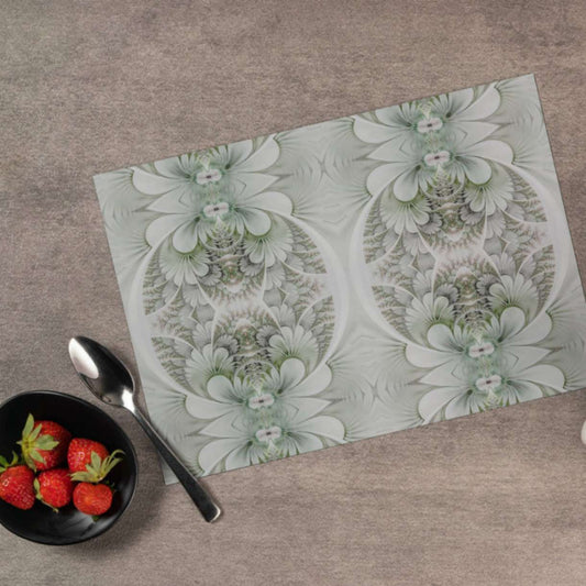 Sterling Green Plume Placemat, 1pc - ZumBuys