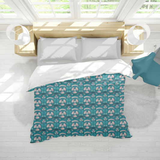Teal Flywheel Comforter Comforter - ZumBuys