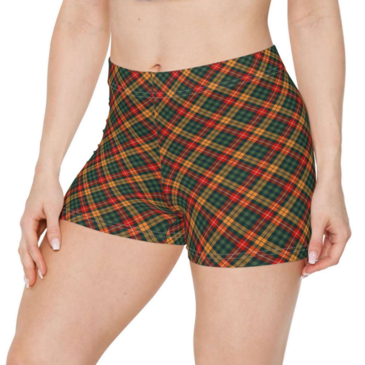 Timeless Plaidster Women's Shorts - ZumBuys