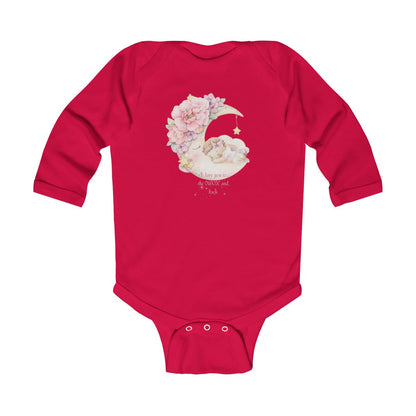 To The Moon and Back Infant Long Sleeve Bodysuit - ZumBuys
