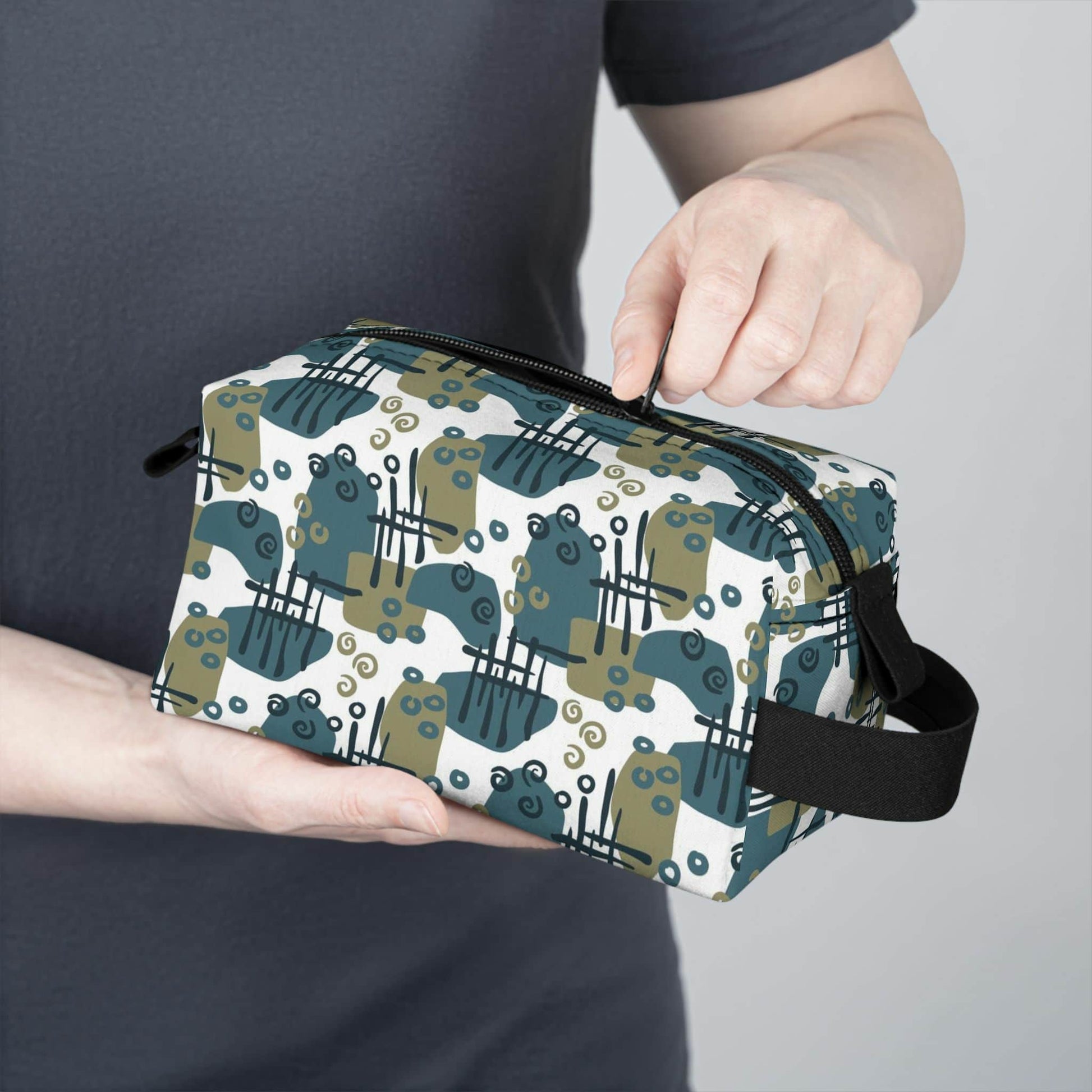 Urbane Squiggles Toiletry Bag - ZumBuys