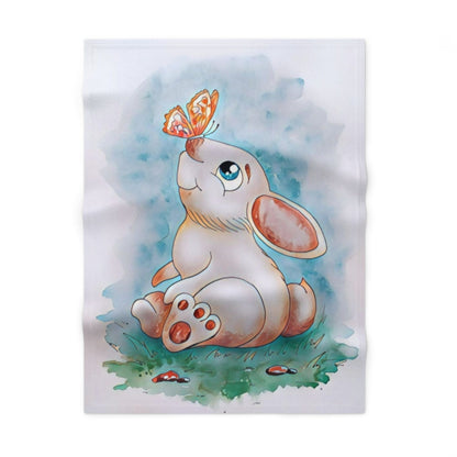 Who-Nose Bunny Soft Fleece Baby Blanket - ZumBuys