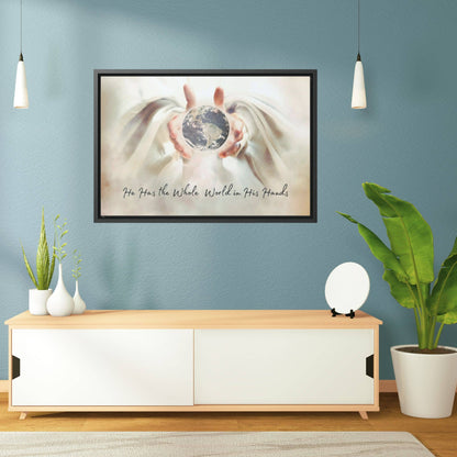 World in His Hands Gallery Canvas Wrap - ZumBuys